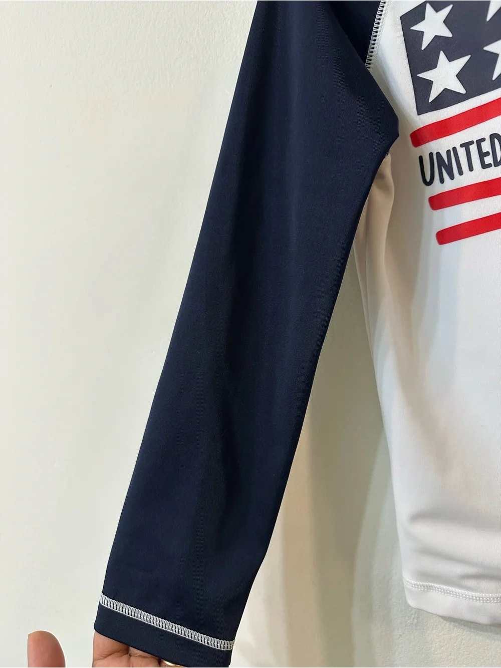 Gymboree Red & White Kids Rash Guard Top